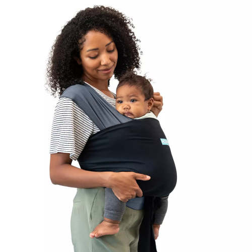 Easy-Wrap Baby Carrier - Charcoal/Black