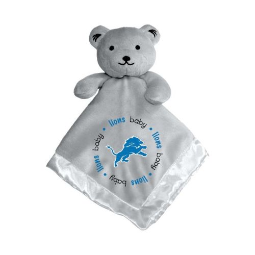 BabyFanatic Officially Licensed Unisex Gray Security Bear Blanket - NFL Detroit Lions