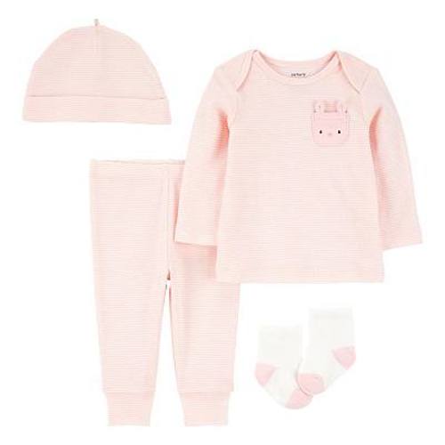 Baby Girls Carter's 4-pc. Bunny Outfit Set