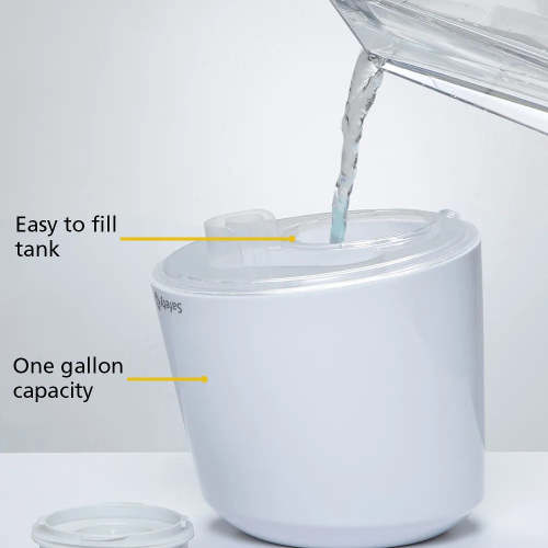 Stay Clean Ultrasonic Humidifier - White