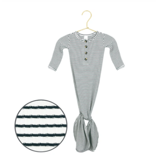 Hayes Ribbed Knotted Gown – Lou Lou & Company