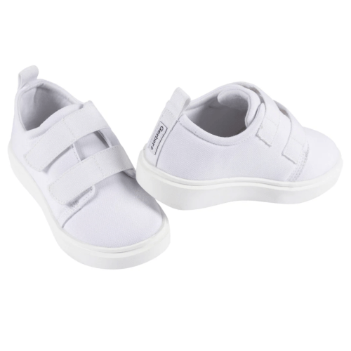 Infant Toddler Neutral White Strap Sneaker – Gerber Childrenswear