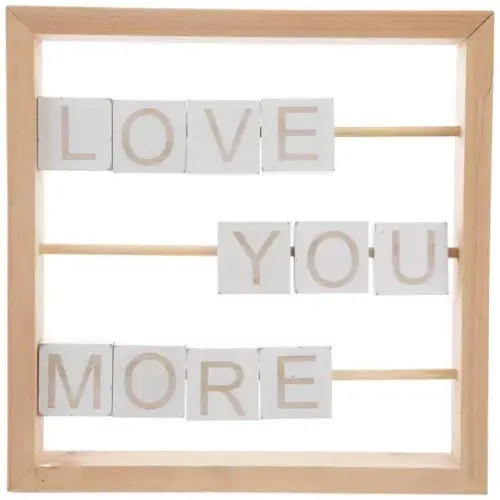 I Absolutely Adore You Wood Decor