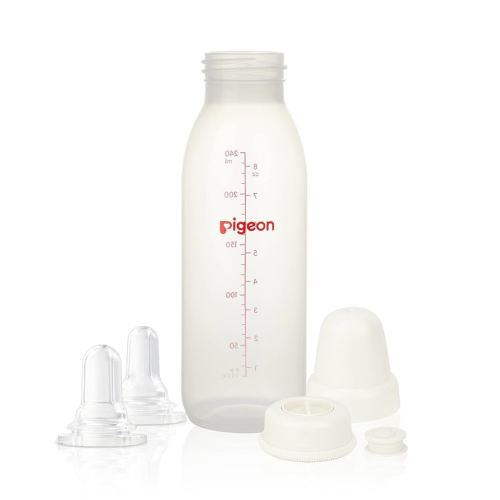 Pigeon Baby Cleft Palate Bottle with 2 Nipples, 8.11 Oz, Please Use It Under The Guidance of a Pediatrician
