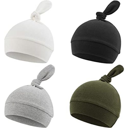 Newborn Hats for Boys Autumn Winter Baby Girl Hat Cotton Infant Beanie 0-12 Months