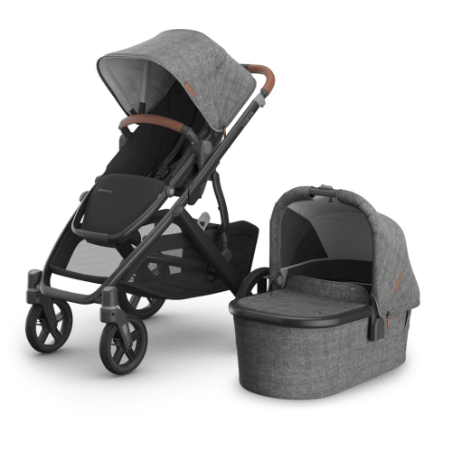 UPPAbaby Vista V3 Stroller and Bassinet Bundle - Green