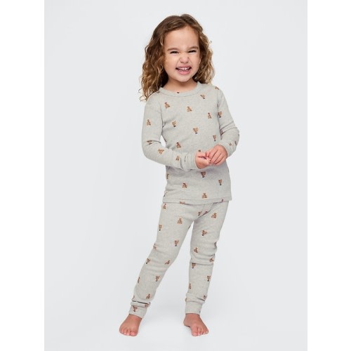 Baby & Toddler Organic Brushed Cotton Holiday PJ Set