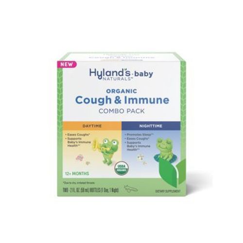 Hyland's Naturals Baby Organic Cough & Immune Day/night Combo - 4oz