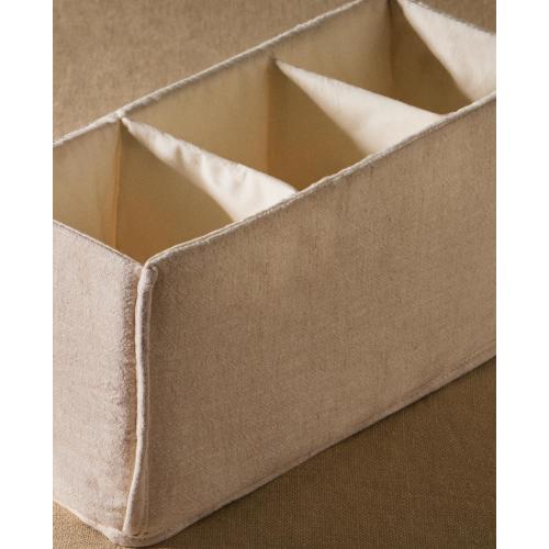 CHILDREN’S LINEN POPLIN TABLE ORGANIZER