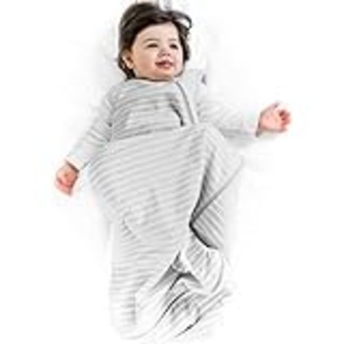 Woolino 4 Season Baby Sleep Sack - Ultimate Merino Wool Baby Sleeping Bag - Two-Way Zipper Adjustable Universal Size Sleep Sack for Baby (2-24 Months) - Birch Gray : Baby