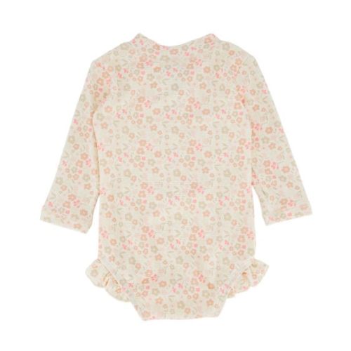 Off White Baby Long Sleeve Printed Swimsuit | Best&Less™ Online