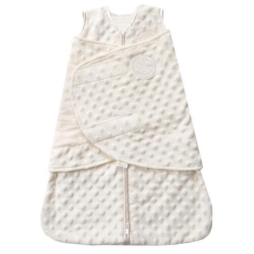 Halo® Sleepsack® Swaddle, Plushy Dot Velboa, Cream, Unisex, Infants, Newborn, 0-3 Months