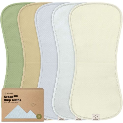 Keababies 5pk Organic Quin Baby Burp Cloths