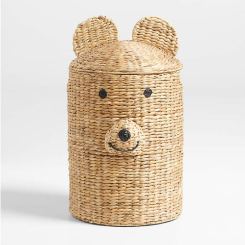 Bear Woven Kids Hamper with Handles