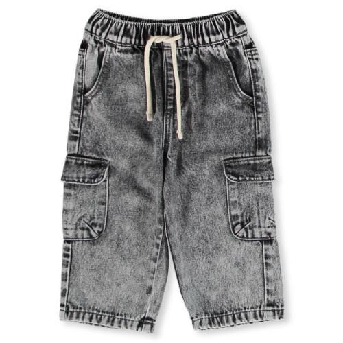 Medium Grey Baby Cargo Denim Jeans | Best&Less™ Online