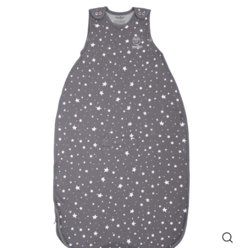 4 Season® Ultimate Baby Sleep Bag, Merino Wool & Organic Cotton, Star Gray