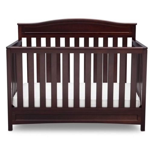 Delta Children Emery 4-in-1 Convertible Crib - Dark Chocolate