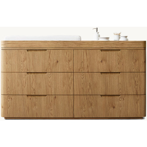 Madero Wide Dresser & Topper Set | RH Baby & Child