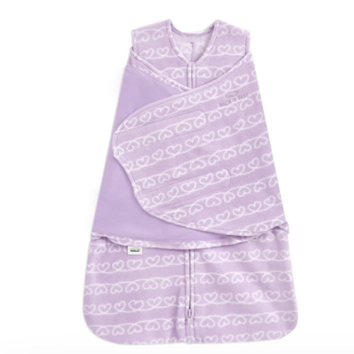 Heartline Micro-Fleece Newborn Swaddle | HALO