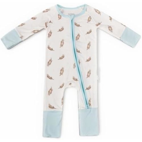 Ultra-Soft Baby Romper with Foot Cuffs, Baby Girl Clothes, Baby Boy Clothes, 0-24 Months