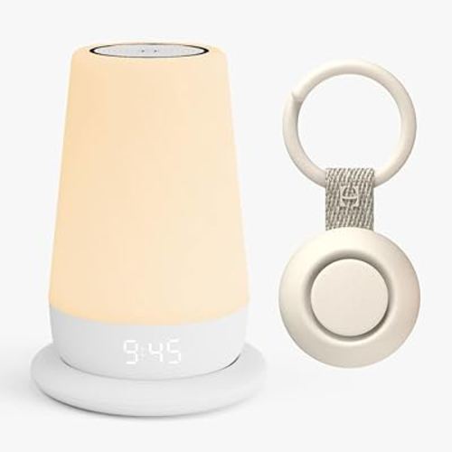 Rest+ 2nd Gen Baby Sleep Kit (Putty) Includes Hatch Rest+ 2nd Gen and Portable Rest Go | Sleep Sounds for Nursery, Travel and Registry