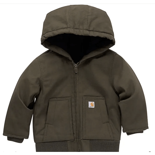 Boys' Hooded Insulated Active Jac (Infant 6M) | Carhartt