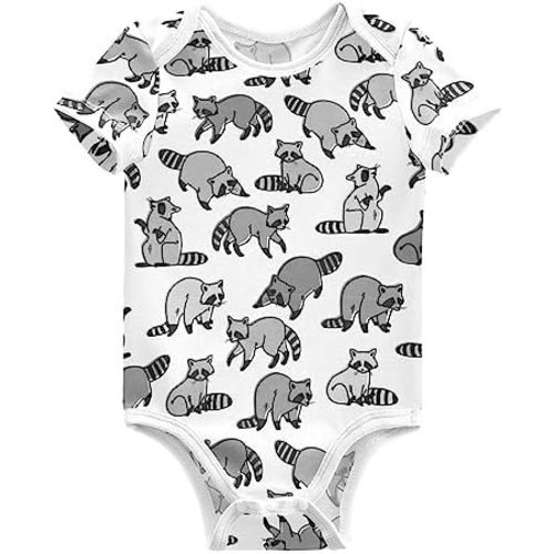 Pigsaly Hot Rod Baseball Racing Car Unisex Baby Bodysuits Checkered Flag Newborn Short Sleeve Jumpsuit 3M
