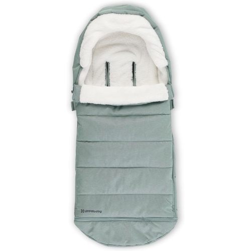 UPPAbaby CozyGanoosh Footmuff - Easily Attaches to UPPAbaby Strollers + RumbleSeat /-Ultra-Plush, Weather-Proof - Kenzi (Mystic Aqua)