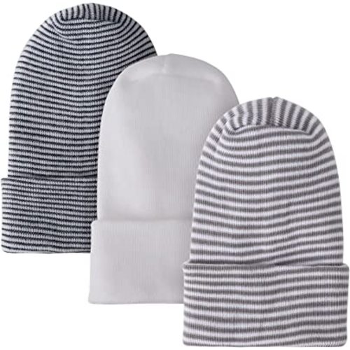 DRESHOW BQUBO Newborn Hospital Hat Infant Baby Hat Cap with Big Bow Soft Cute Knot Nursery Beanie