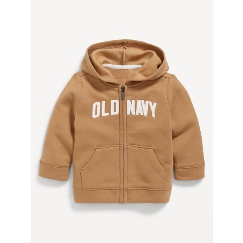 Logo-Graphic Zip Hoodie for Baby
