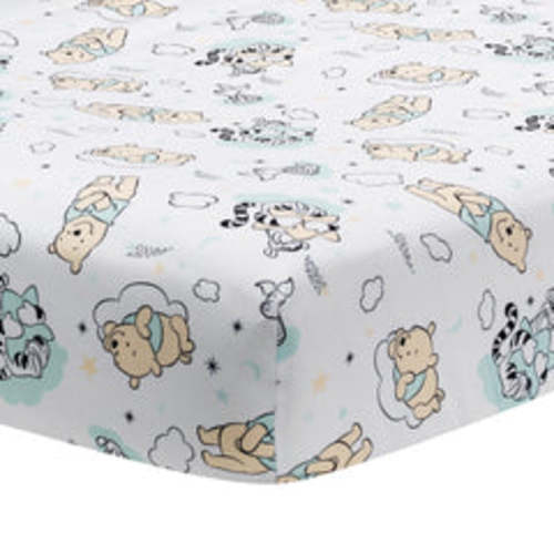 Winnie the Pooh Hugs Fitted Crib Sheet