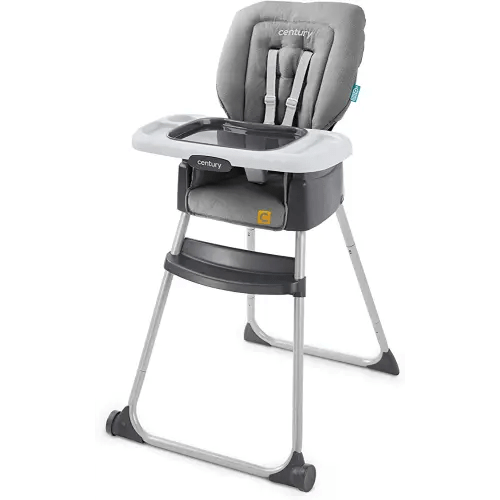 Century Dine On 4-in-1 High Chair, Grows with Child with 4 Modes, Metro