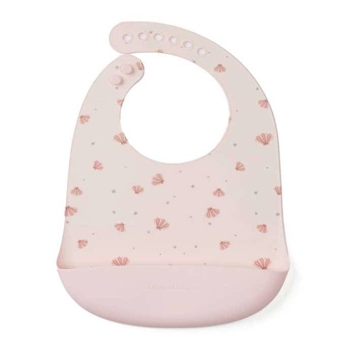 Patterned Silicone Bib