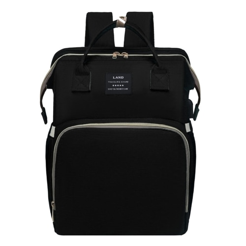 Diaper Bag Backpack, Tntants 6 in 1 Large Diaper Baby Bag with Changing Station for Boys Girl, Waterproof Baby Diaper Bags for Travel with Insulated Milk Bottle Pocket