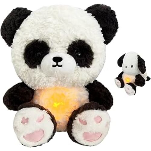 Relief Koala, Relief Koala Breathing Stuffed Animal Baby Sound Machine Soother Koala Bear Anxiety Relief Koala Breathing with Sensory Music Lights Rhythmic Breathing Motion (Changeable Panda)