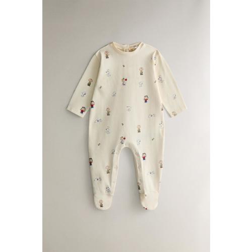 PEANUTS™ CHILDREN’S FOOTED ROMPER | ZARA Canada