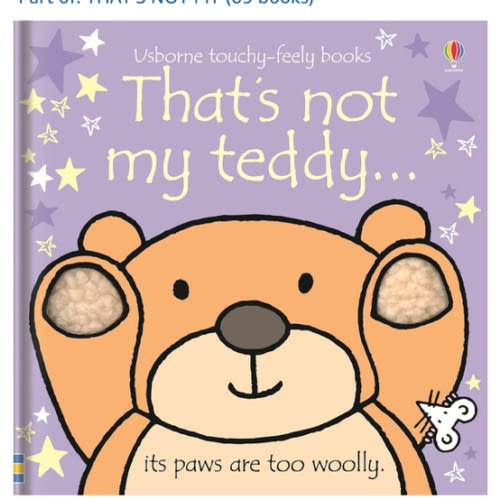 That's not my teddy.
