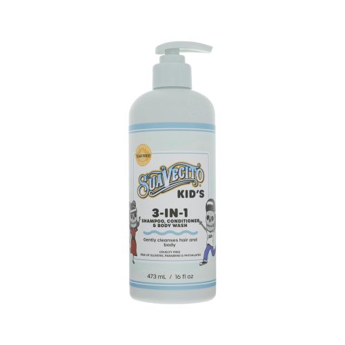 Suavecito 3-in-1 Shampoo, Conditioner & Body Wash for Kids (473ml/16oz)