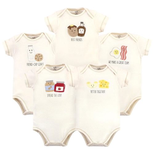 Touched by Nature Unisex Baby Organic Cotton Bodysuits