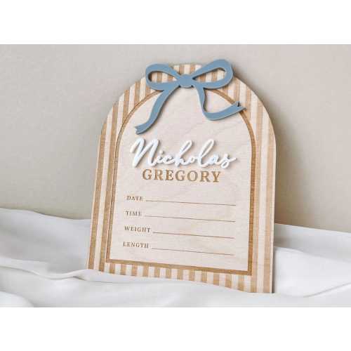 Baby Boy Hospital Name Sign Boy Birth Announcement Sign Baby Boy Name Sign for Hospital Boy Newborn Sign Name Announcement Sign Boy Hospital