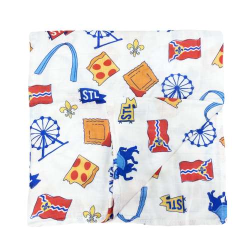 St. Louis Icons Baby Swaddle