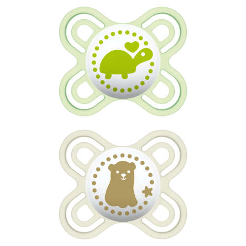MAM Perfect Start Pacifier, 0-2 Months, Unisex, 2 Pack — buybuy BABY