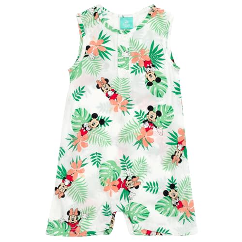 Disney Mickey Mouse Minnie Mouse Hawaiian Matching Family Hawaiian Button Down Shirt Adult