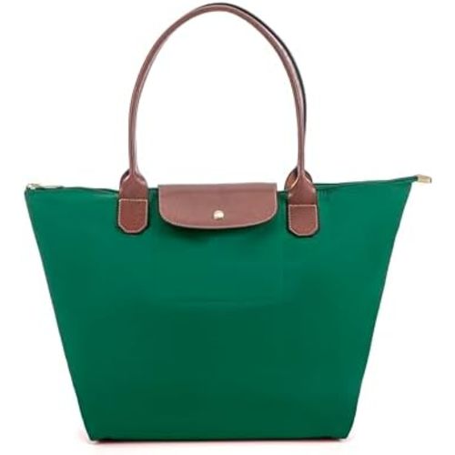 Tote Bag for Women Foldable Shoulder Bag Nylon Weekend Hobo Handbag
