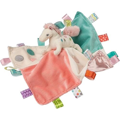 Mary Meyer Taggies Soothing Sensory Stuffed Animal Security Blanket, Painted Pony, 13 x 13-Inches
