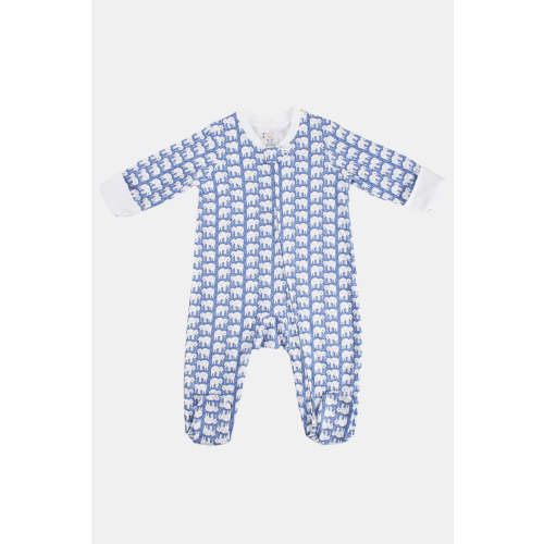 Infant Hathi Zipper Footie