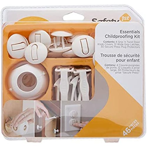 Safety 1st Essentials Childproofing Kit, 46 Pack