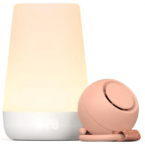 Hatch Baby Sleep Kit: Home & Travel Sound Machines (Peach) Includes Rest 2nd Gen and Portable Rest Go