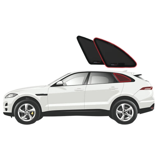 Jaguar F-Pace Port Car Window Sun Shades (2016-Present)*