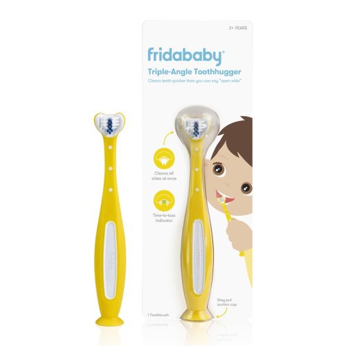 Fridababy SmileFrida Toddler Toothbrush in Yellow